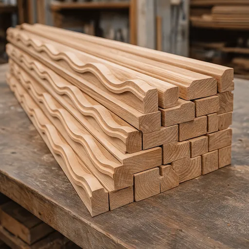 Continuously Shaped Wood